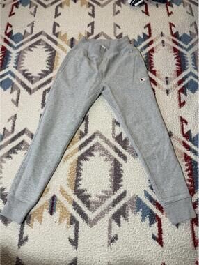 Champion Reverse Weave Mens Small Sweatpants Joggers Heavyweight Gray